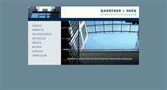 Desktop Screenshot of gaertner-heeg.de